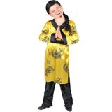 LUCIDA - Verkleedkostuum Chinees voor jongens Carnavaloutfit - M 122/128 (7-9 jaar)