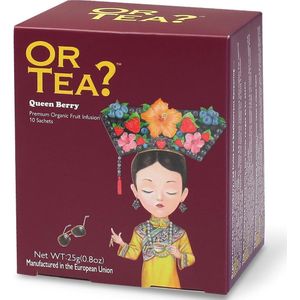 Or Tea? Queen Berry - 10 builtjes hibiscus fruit thee
