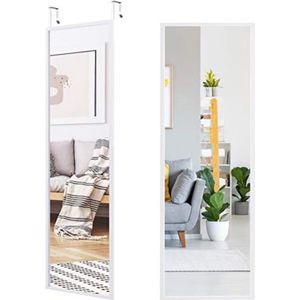 Passpiegel hangend - Passpiegel slaapkamer - Passpiegel deur - 107 x 36,5 cm - Helder