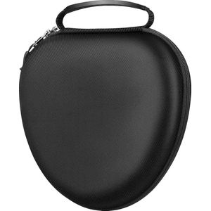 Harde EVA schokbestendige hoes voor AirPods Max - Draagtas met accessoireopslag - Zwart