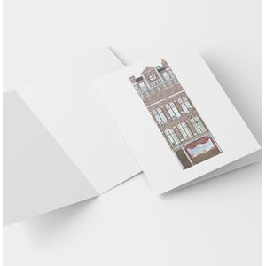 Cats in Amsterdam – Ansichtkaarten – Amsterdamse Grachten – Katten Illustraties – Luxe Set van 8