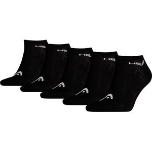 Head sneaker sokken - 5 paar - 42 - Zwart