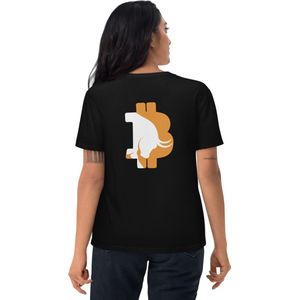 Bull Run - Bitcoin T-shirt - Rug Print - Unisex - 100% Biologisch Katoen - Kleur Zwart - Maat 2XL | Bitcoin cadeau| Crypto cadeau| Bitcoin T-shirt| Crypto T-shirt| Bitcoin Shirt| Bitcoin Merchandise| Crypto Merchandise| Bitcoin Kleding