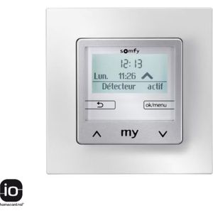 Somfy Soliris Smoove Uno - Wind-zon-regenautomatisering met klok voor bedrade motor