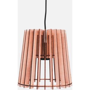 IRIS hanglamp - WOMP - de houten lamp - hanglamp - lasergesneden - bouwpakket - multiplex - hout - e27 - sfeerlicht