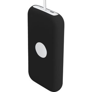 kwmobile hoesje compatibel met Apple Vision Pro case - Beschermhoes - Siliconen hoes voor VR bril batterij - VR accessoires - Cover in zwart