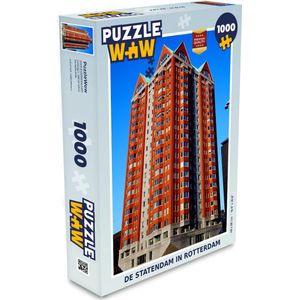 Puzzel Rotterdam - Nederland - Wonen - Legpuzzel - Puzzel 1000 stukjes volwassenen