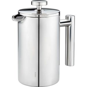 Cafetière/French Press, RVS, Dubbelwandig, 1 L, 20 jaar garantie - GEFUs-sGUSTAVO