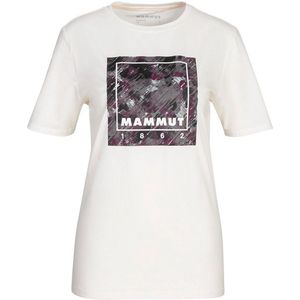 Mammut Graphic T-shirt Met Korte Mouwen Wit M Vrouw