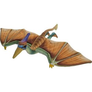 Pluche Gekleurde Pterosaurus Knuffel 40 cm - Pterosaurussen Dinosaurus Knuffels