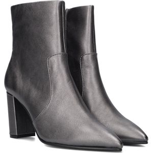 Notre-V Stella-04 Enkellaarsjes - Enkelboots met rits - Dames - Grijs - Maat 39