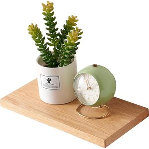 Zwevende Planken Hout Massief - Eiken Display Wandplank - 30cm - Geschikt voor Elke Ruimte