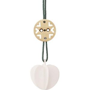 Stelton Nordic Ornament / Hanger Hart mini - messing/keramiek
