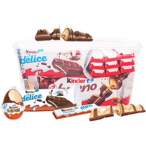Kinder chocolade partymix - Kinder Bueno melk & wit - Kinder Surprise - Kinder Delice - Kinder Maxi - 855g