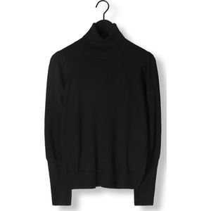 Notre-V Basic Knit Blouse Truien & vesten Dames - Sweater - Hoodie - Vest- Zwart - Maat XL