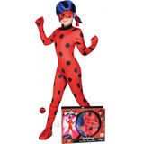 VIVING COSTUMES / JUINSA - Ladybug Miraculous kostuum voor kinderen - 152 - 158 (12 - 14 jaar)