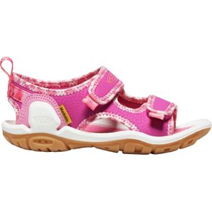 Keen Knotch Creek Older Kids' Open-Toe Sandalen Pink/Multi Maat 39