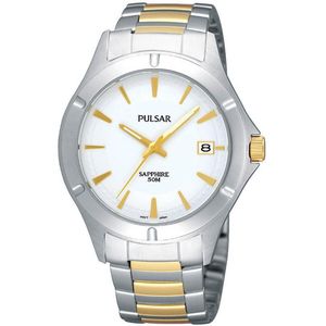 Pulsar PXH955X1 - Horloge - 36 mm - Zilverkleurig/Goudkleurig