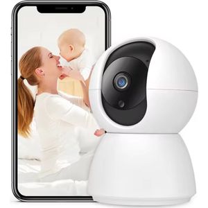 Babyfoon – Baby Monitor – Babyfoon Met Camera en App – White Noise Machine – Slaaptrainer -Beveiligingscamera – Video & Audio - Premium