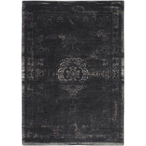 Louis de Poortere Vloerkleed - Medallion - Mineral Black 8263