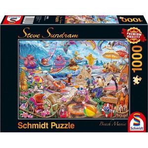 Schmidt Beach Mania, 1000 stuks - Puzzel - 12+