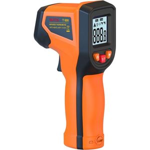 DAKANNA® - Laser Thermometer - Temperatuurmeter - Digitale Thermometer - Infrarood - Oranje - Warmtemeter - -50°C-600°C - Upgraded Model - Viidure App