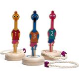 BS Toys Ringwerpen Vogels - Buitenspeelgoed - Werpspel kinderen - Werpspel hout - Spelletjes voor kinderen - Buiten speelgoed - Buitenspel - Buiten Spellen - Tuin Speelgoed - Houten speelgoed