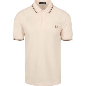 Fred Perry - Polo M3600 Lichtroze V30 - Slim-fit - Heren Poloshirt Maat XL