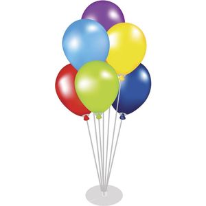 Ballonstandaard transparante ballondragers met 7 ballonnnen