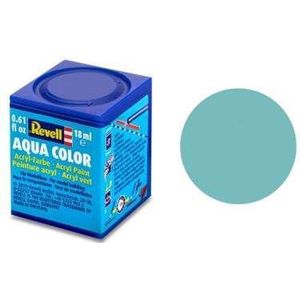 Revell Aqua #55 Light Green - Mat - RAL6027 - Acryl - 18ml Verf potje