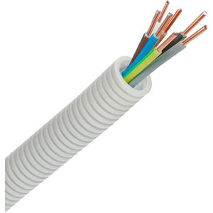 Snelflex flexibele buis VOB draad 7G1.5mm2 - 20mm per rol 100 meter (SF7G15)