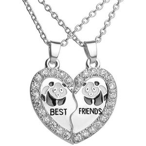 Zoëies bff ketting 2-delig met panda