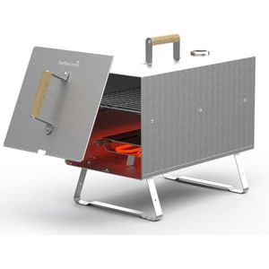 Barbecook Otto 2.0 - Rookoven - Elektrisch - RVS - 51x26x41cm