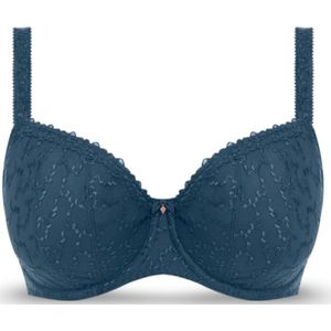 Fantasie ANA Beha Kleur Blauw met fantasie motief Maat 70F