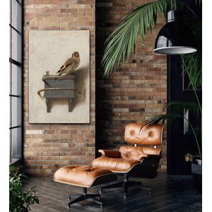 Het Puttertje Textielframe - 80 x 122 cm - Premium 27 mm zwart aluminium frame