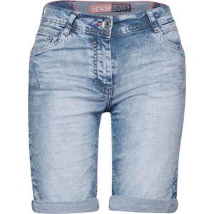 CECIL NOS Scarlett shorts Dames Jeans - light blue wash - Maat 28