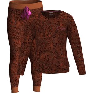 Vingino Meisjes Pyjama Wieke Toffee brown - Maat S