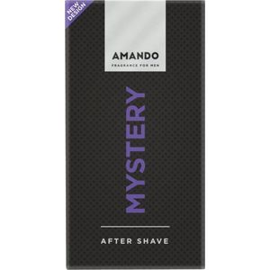 6x Amando Mystery Aftershave 50 ml