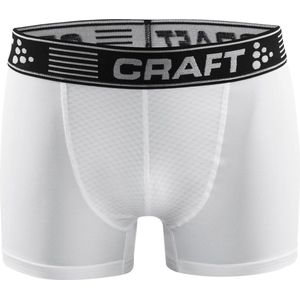 Craft Greatness Boxer 3-inch - Sportbroek - Heren - XS - White/Black