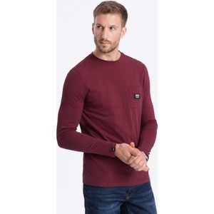 Longsleeve Heren - Bordeaux - SAN REMO