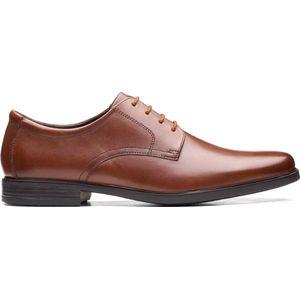 Clarks Howard Walk - heren veterschoen - bruin - maat 44 (EU) 9.5 (UK)