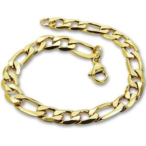 Montebello Armband Chiloe Gold - 316L Staal PVD - 7.5mm - 21cm