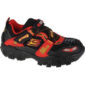 Skechers Damager III-Fire Stopper 400019L-BKRD, voor een jongen, Zwart, Sneakers,Sportschoenen, maat: 27,5