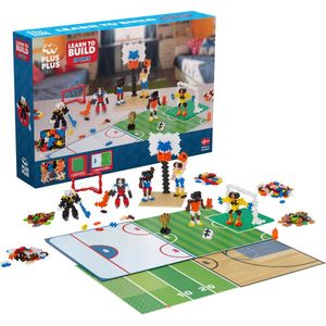 Plus-Plus - Learn To Build - Sport - Constructiespeelgoed - Set Met Bouwstenen - 600 Delige Bouwset - Bouwspeelgoed - Vanaf 5 Jaar