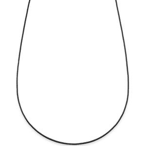 Lucleon - Heren - Roestvrij Staal Schakelketting - Zwart