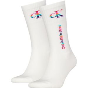 Calvin Klein 2P sokken pride wit - 40-46