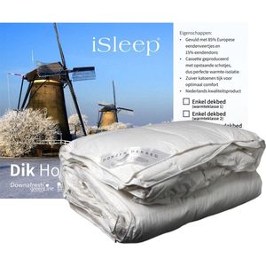 iSleep 4-Seizoenen Dekbed 15% Dons - Litsjumeaux XL - 260x220