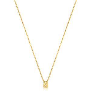 Ania Haie Under Lock & Key AH N032-02G Dames Ketting