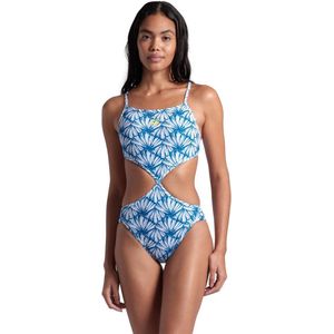 Arena W Rule Breaker Swimsuit Twist N Mix R white-blue Cosmo