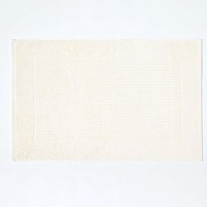 Badstof badmat, 50 x 80 cm, 100% katoen, hotelkwaliteit, verkrijgbaar 13 kleuren, crème, 50 cm x 70 cm